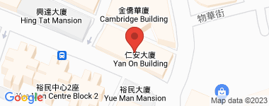 仁安大廈 高層 P室 物業地址
