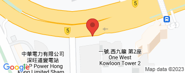 一号西九龙 1座 B 中层 物业地址