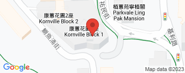 康蕙花園 1座 高層 F室 物業地址