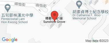 晴碧花園 2座 高層 E室 物業地址