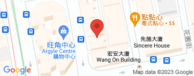 西洋菜南街134-136號 A室 低層 物業地址