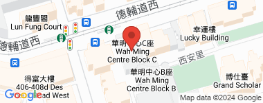 华明中心 A座 低层 6室 物业地址