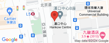 汉口中心 B座 中层 5室 物业地址