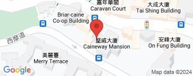 坚威大厦 Floor plan 图则 低层 物业地址