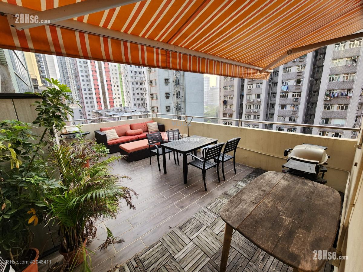 福園 租盤 1 房 , 1 浴室 357 平方呎