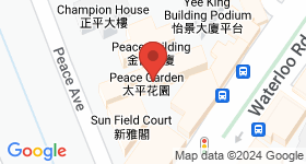 Peace Garden Map