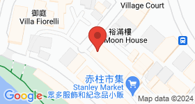 赤柱大街74號 地圖