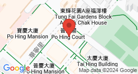 山頂花園 樓宇 地圖
