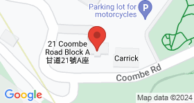21 Coombe Road Map