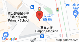 荔枝角道17號 地圖