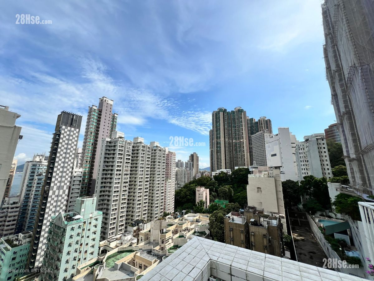 宝树楼 租盘 2 房 , 2 浴室 1,800 平方尺