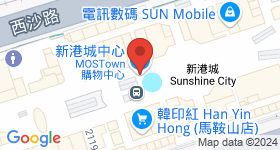 新港城中心 地图