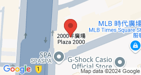 2000 年廣場 地圖
