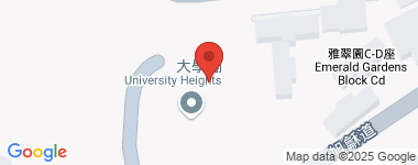 大學閣 1座 A室 中層 物業地址