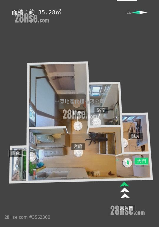 ISLAND RESIDENCE 售盘 1 房 , 1 浴室 393 平方尺
