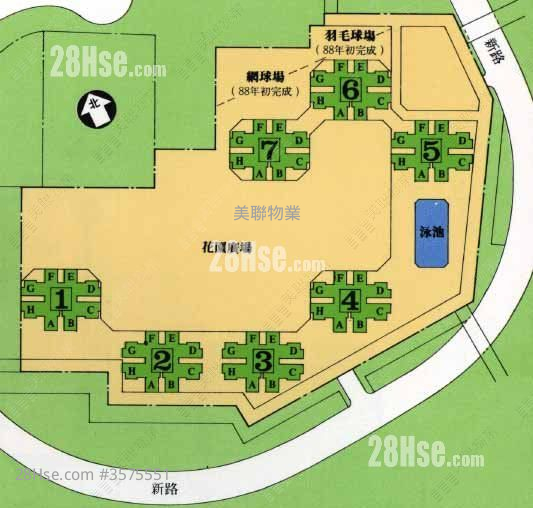 Tsing Yi Garden Rental 2 Bedrooms 343 ft²