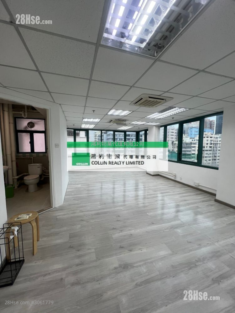 嘉康中心 租盘 开放式间隔 , 1 厕所
