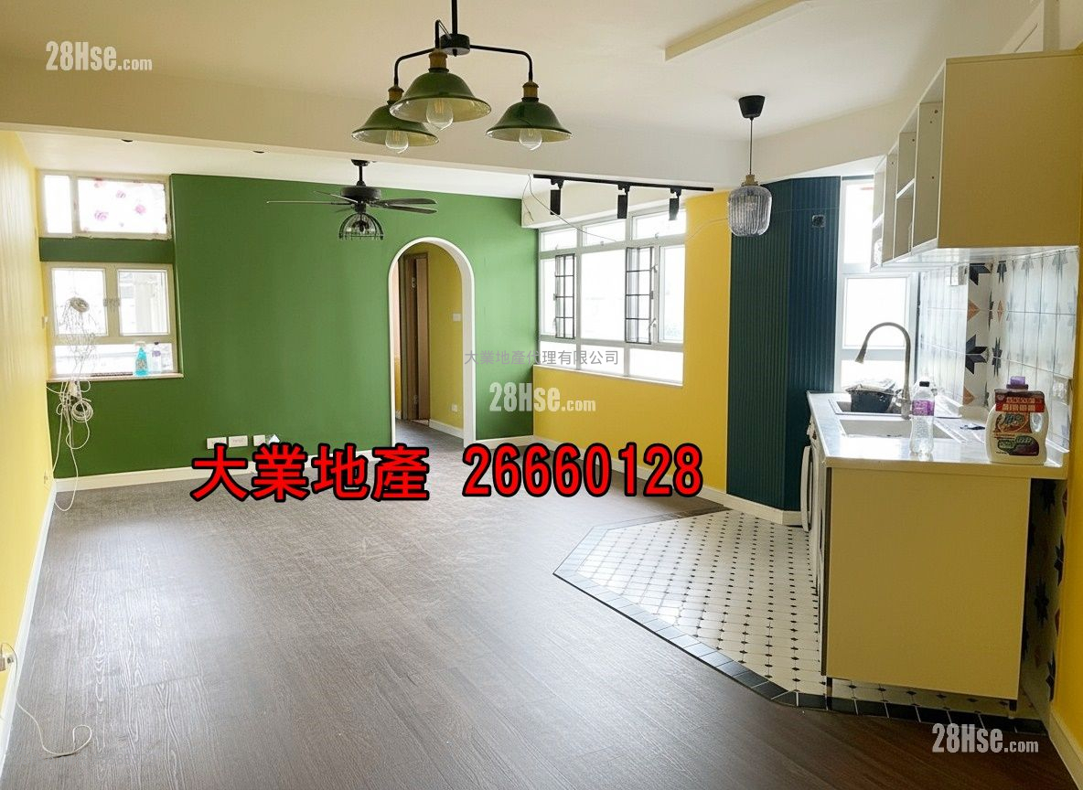 翠丽花园 租盘 3 房 , 1 浴室 591 平方尺
