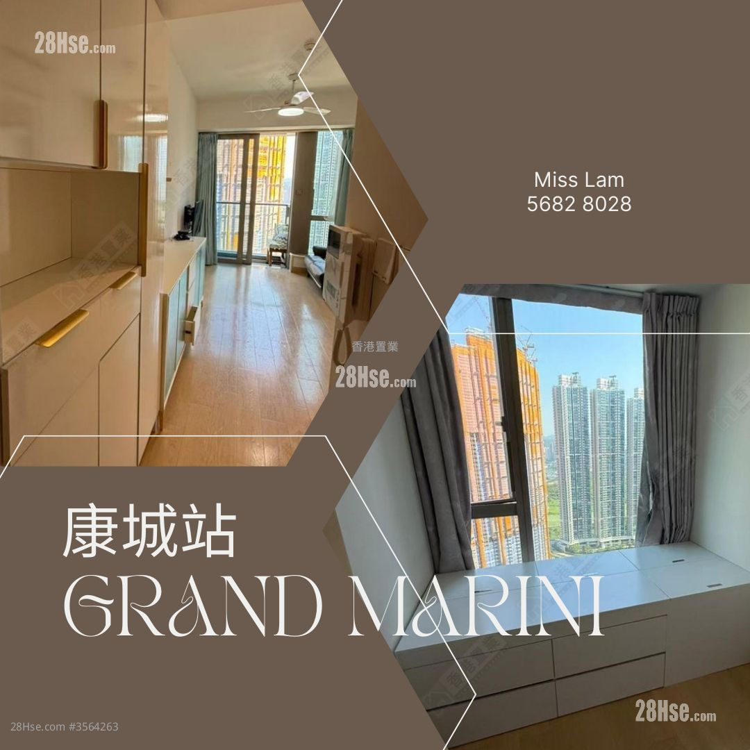Marini 租盘 2 房 , 1 浴室 480 平方尺