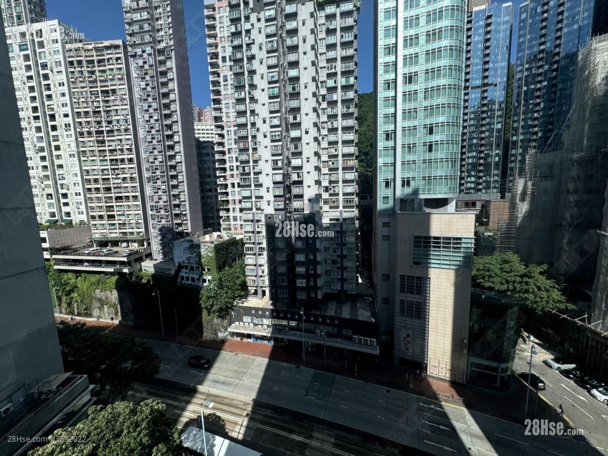 海景轩 租盘 2 房 , 1 浴室 356 平方尺