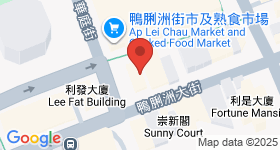 鴨脷洲大街80-80A號 地圖