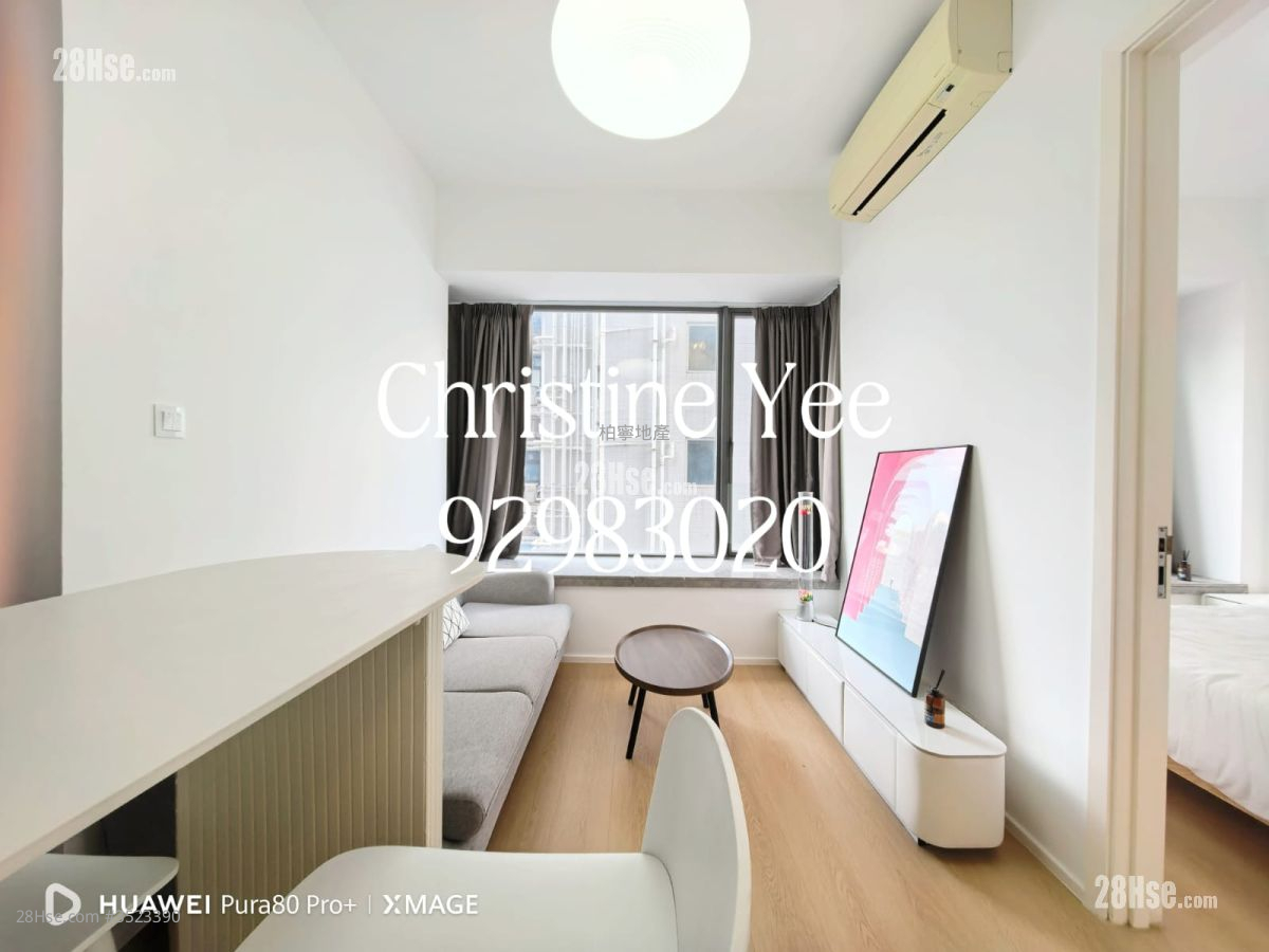 瑆華 租盤 1 房 , 1 浴室 383 平方呎