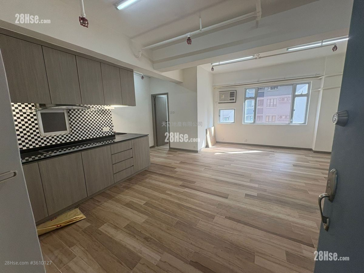 偉利大廈 租盤 開放式間隔 , 1 浴室 380 平方呎