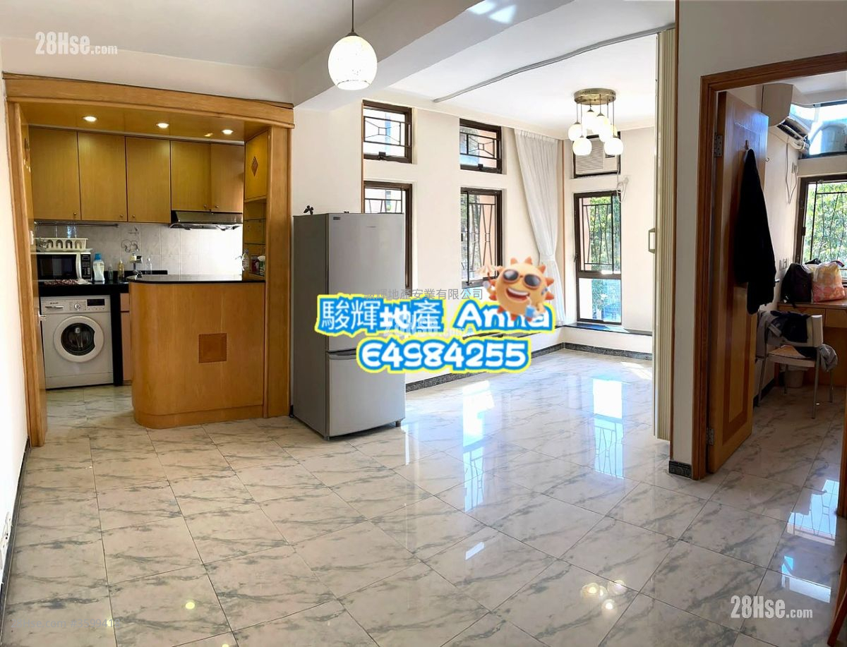 百美花園 租盤 2 房 , 1 浴室 445 平方呎