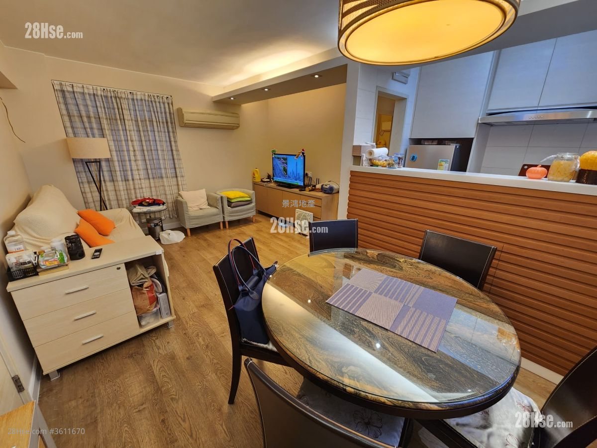 帝寶樓 售盤 2 房 , 1 浴室 521 平方呎