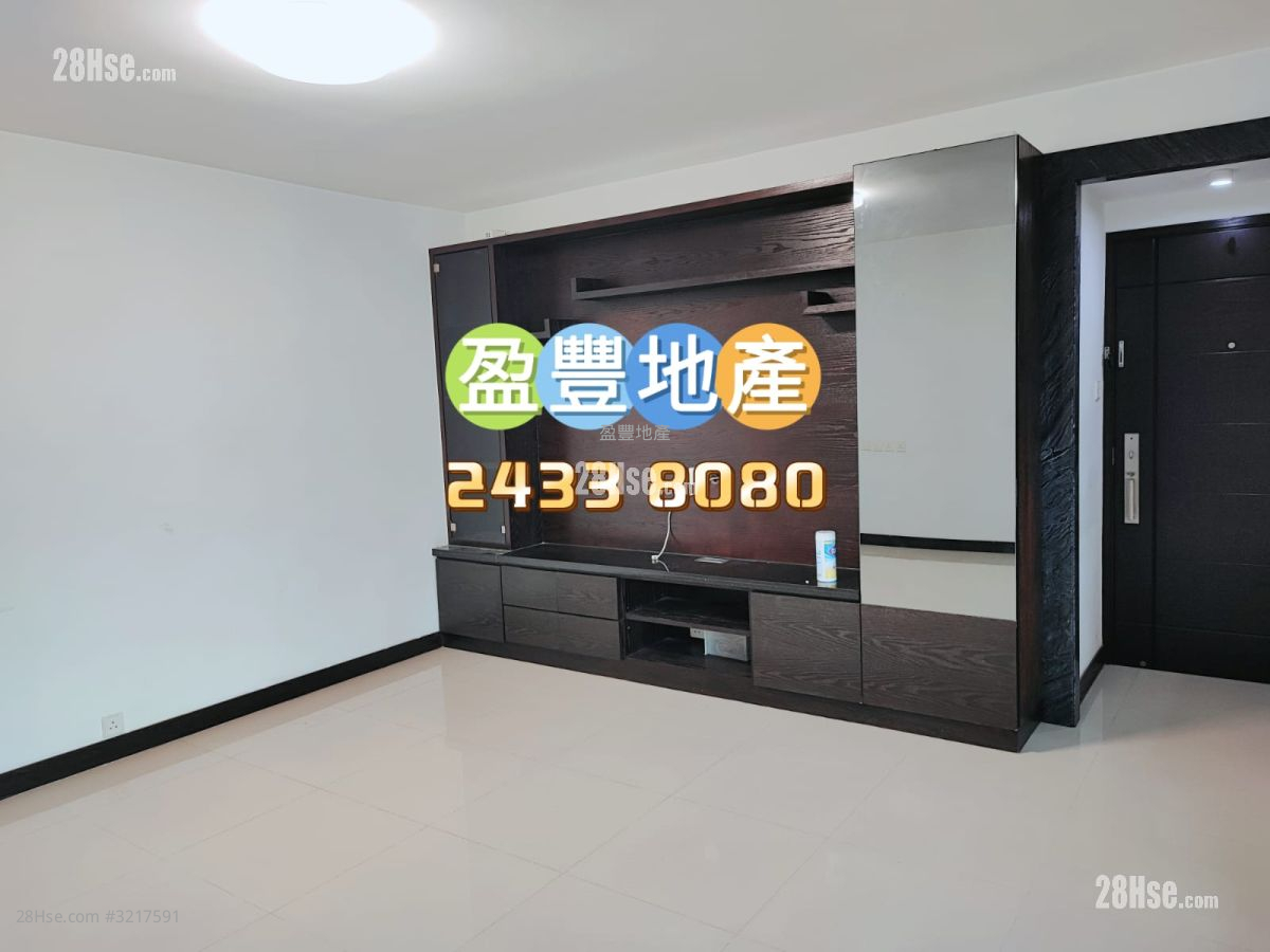 海翠花園 租盤 2 房 , 1 浴室 609 平方呎