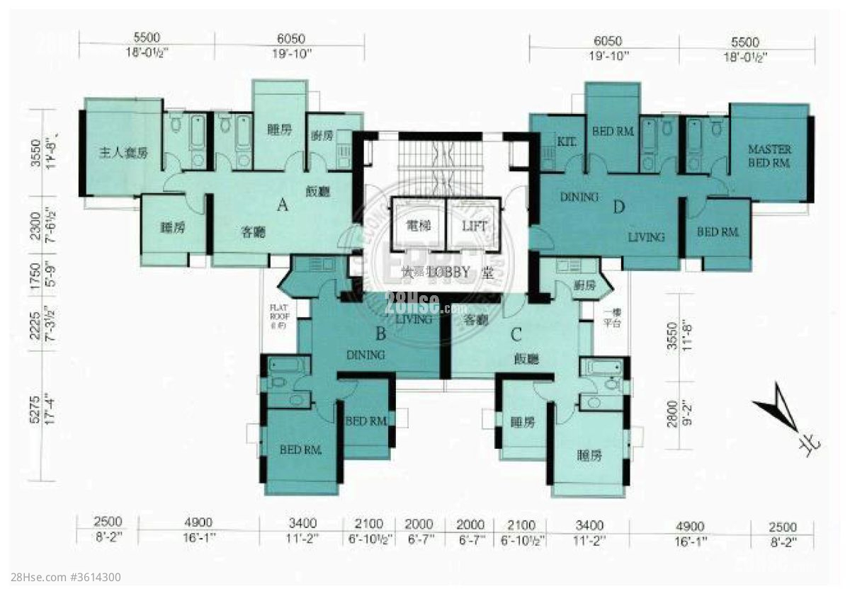 Scenic Rise Sell 2 Bedrooms , 2 Bathrooms 673 ft² Scenic Rise Sell 2 Bedrooms , 2 Bathrooms 673 ft²
