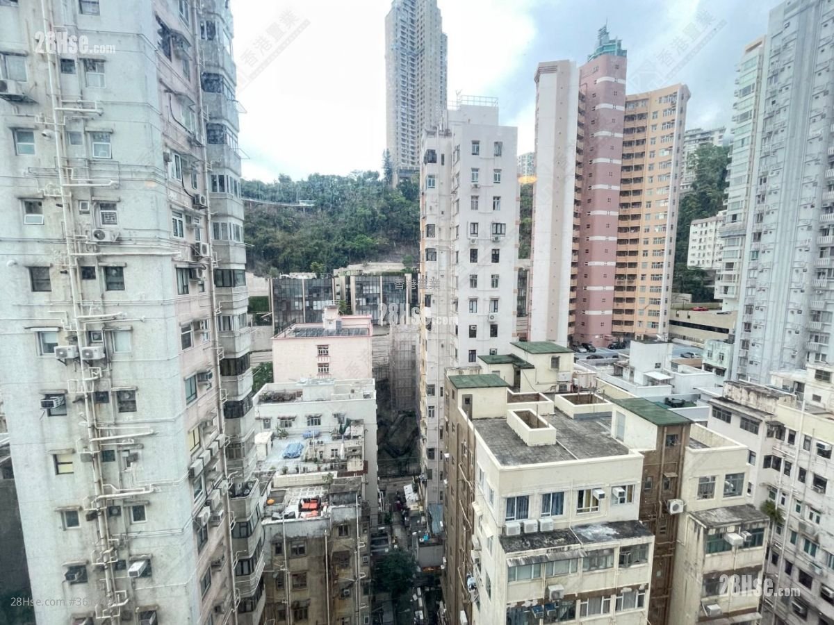 駿愉居 租盤 2 房 , 1 浴室 385 平方呎