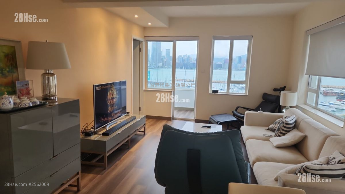 海灣大廈 售盤 2 房 , 2 浴室 890 平方呎