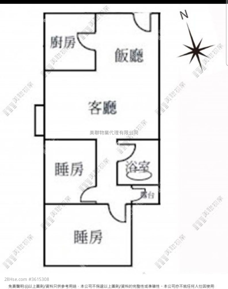 美孚新邨 售盤 2 房 , 1 浴室 640 平方呎 美孚新邨 售盤 2 房 , 1 浴室 640 平方呎