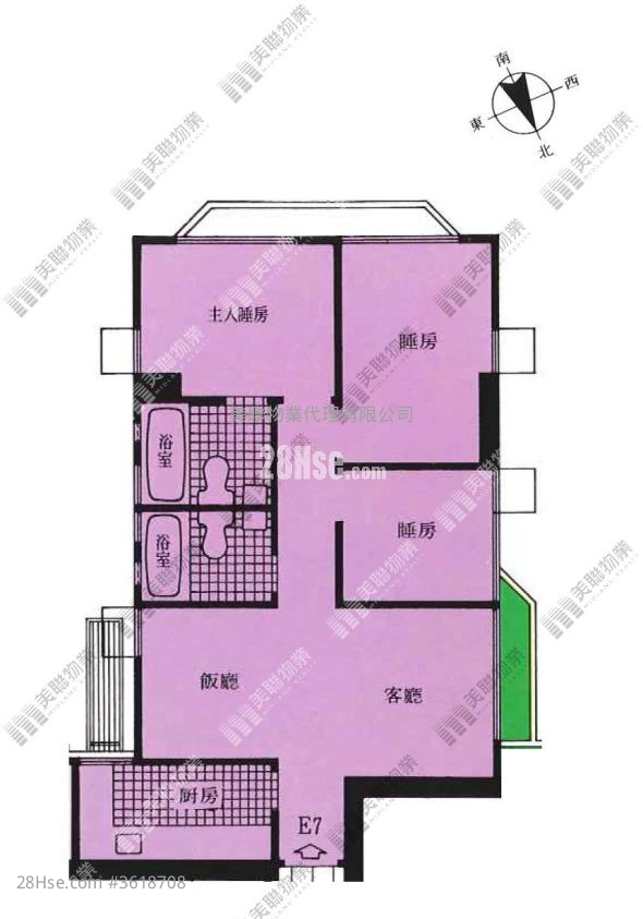 寶湖花園 售盤 3 房 , 2 浴室 561 平方呎 寶湖花園 售盤 3 房 , 2 浴室 561 平方呎