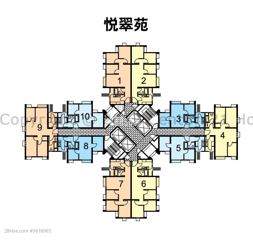 Yuet Chui Court Sell 4 Bedrooms , 1 Bathroom 645 ft² Yuet Chui Court Sell 4 Bedrooms , 1 Bathroom 645 ft²