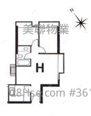 綠悠軒 租盤 2 房 , 1 浴室 427 平方呎 綠悠軒 租盤 2 房 , 1 浴室 427 平方呎