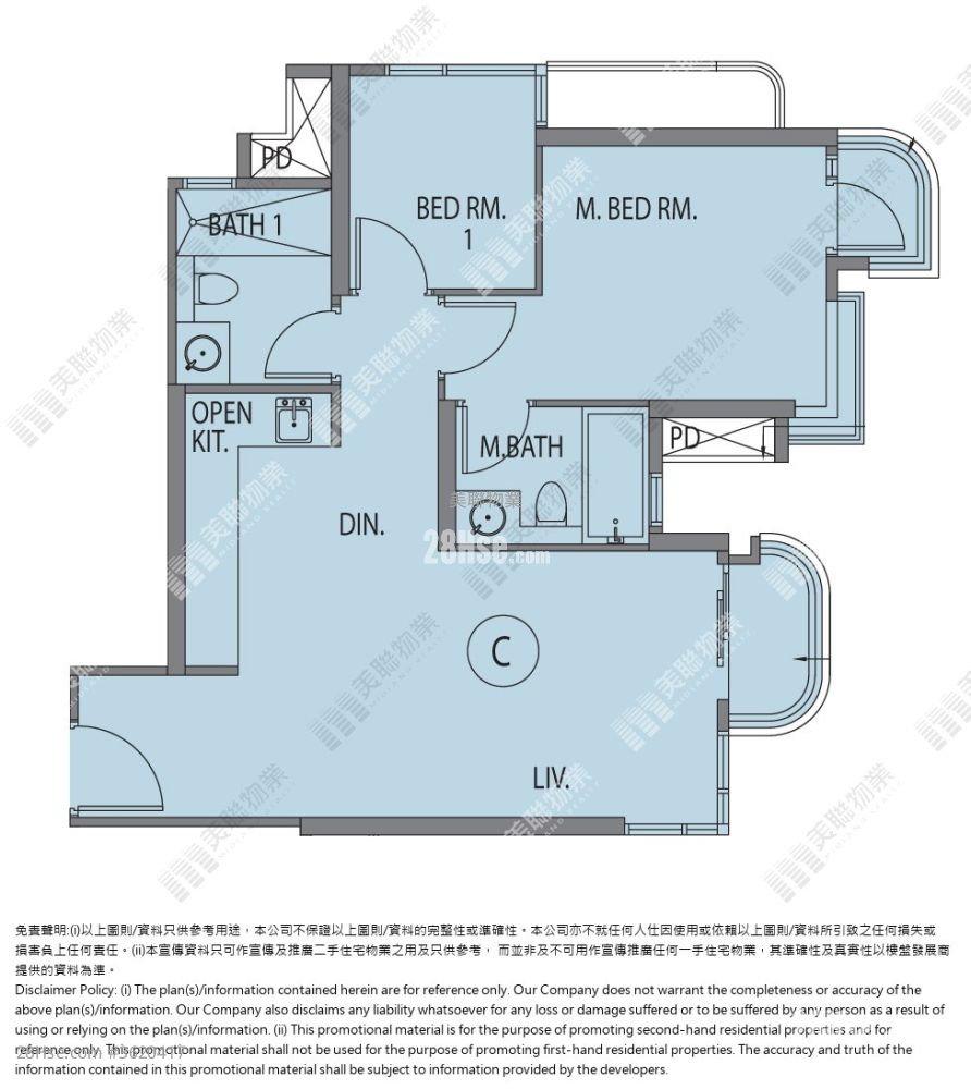 Alto Residences Rental 2 Bedrooms , 2 Bathrooms 640 ft² Alto Residences Rental 2 Bedrooms , 2 Bathrooms 640 ft²