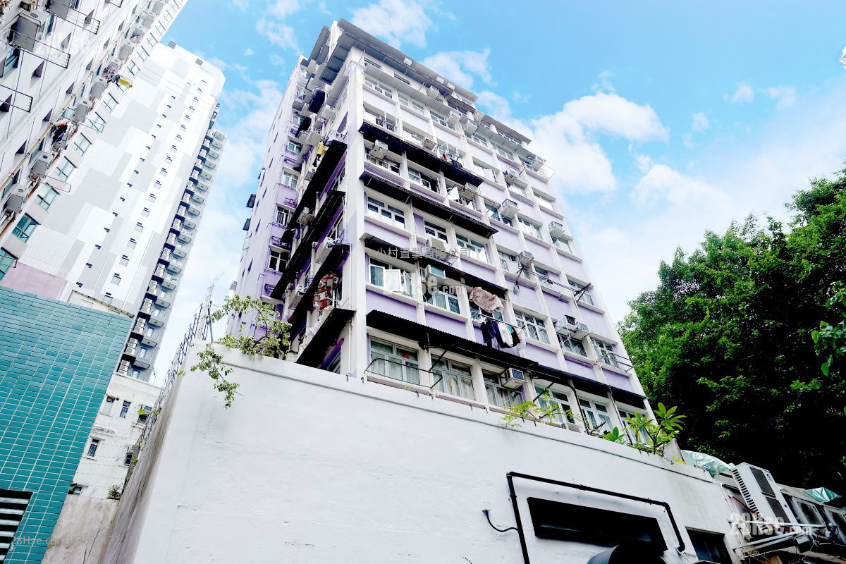 大廈外觀: 百寧大廈 租盤 2 房 , 1 浴室 499 平方呎 大廈外觀: 百寧大廈 租盤 2 房 , 1 浴室 499 平方呎