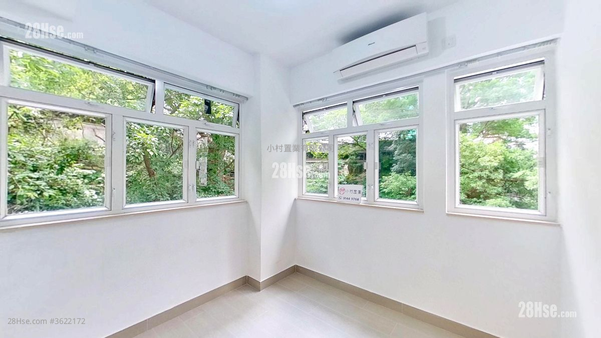 睡房 2: 百寧大廈 租盤 2 房 , 1 浴室 499 平方呎 睡房 2: 百寧大廈 租盤 2 房 , 1 浴室 499 平方呎