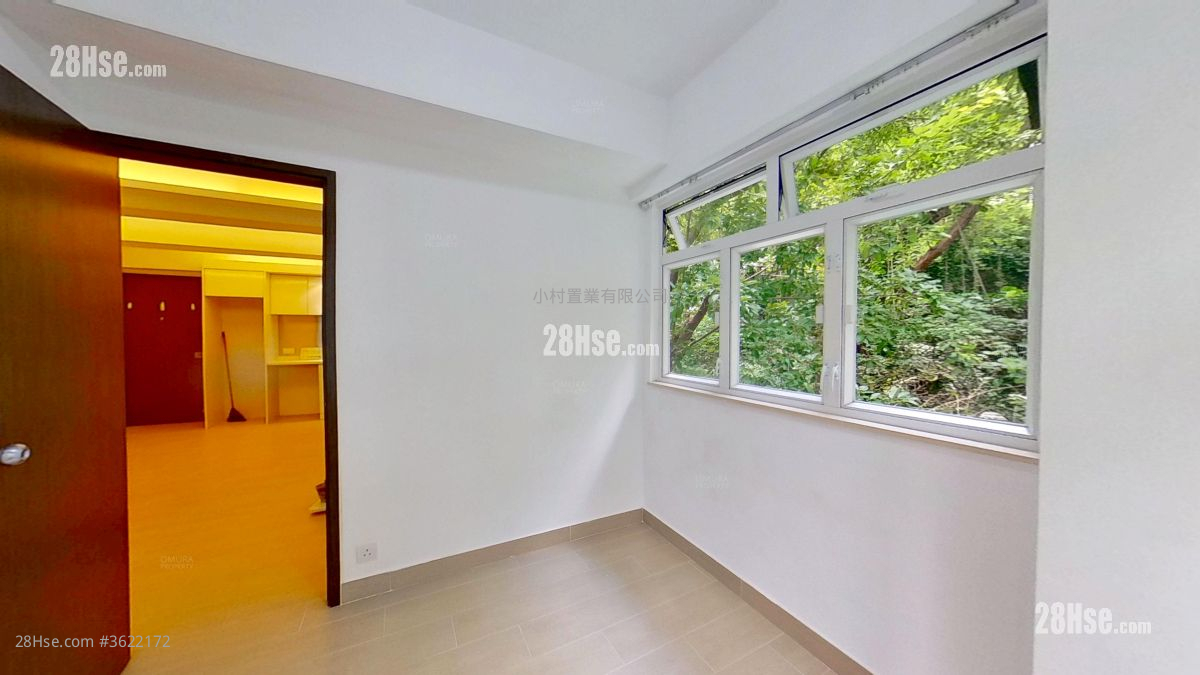 睡房 2: 百寧大廈 租盤 2 房 , 1 浴室 499 平方呎 睡房 2: 百寧大廈 租盤 2 房 , 1 浴室 499 平方呎