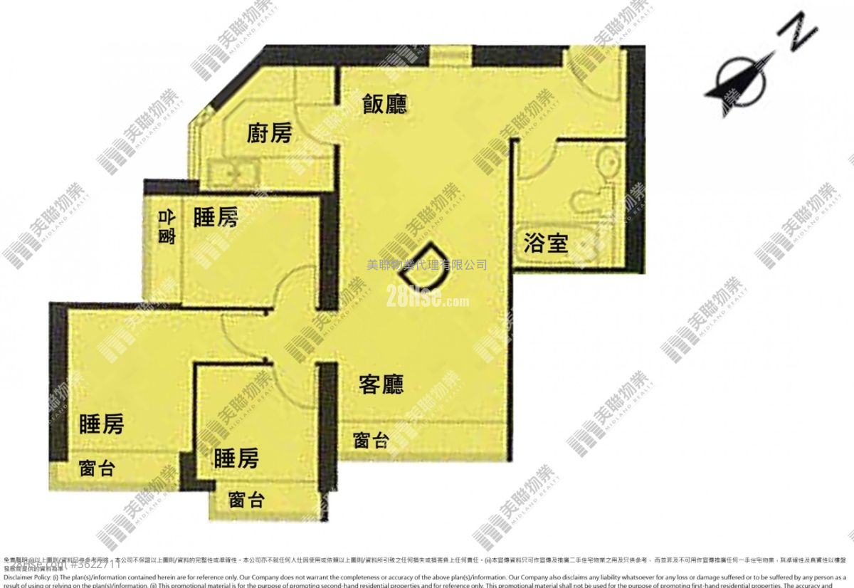 映灣園 售盤 3 房 609 平方呎 映灣園 售盤 3 房 609 平方呎