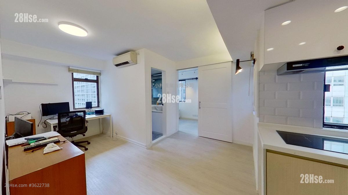 廳: 恒信大廈 租盤 1 房 , 1 浴室 328 平方呎 廳: 恒信大廈 租盤 1 房 , 1 浴室 328 平方呎