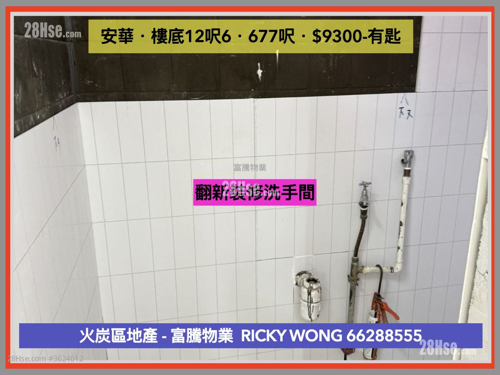 安華工業大廈 租盤 開放式間隔 , 1 廁所 安華工業大廈 租盤 開放式間隔 , 1 廁所