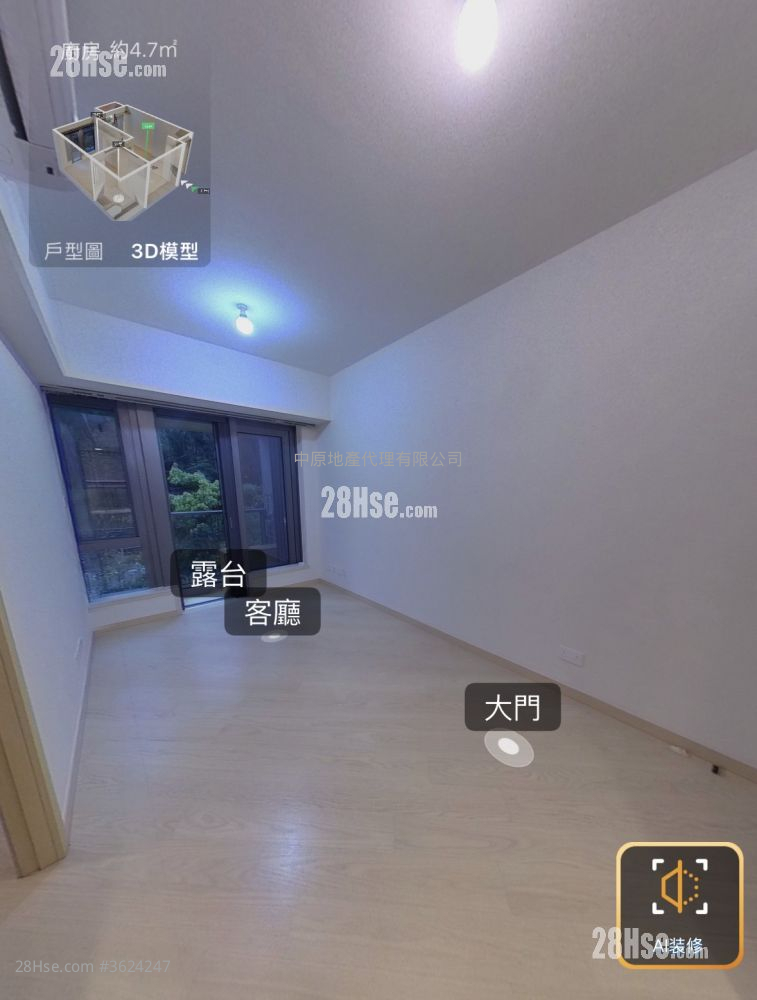 天鑽 售盤 1 房 377 平方呎