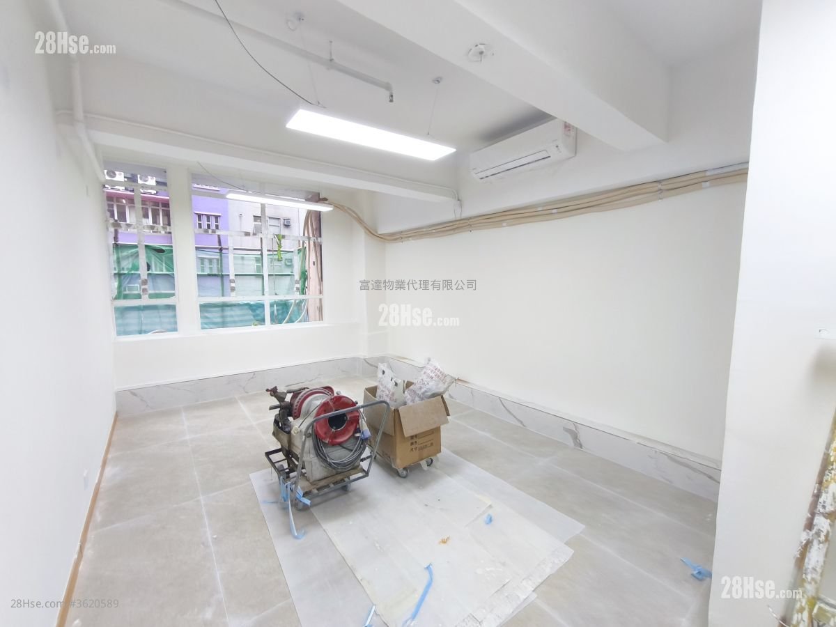 越成工廠大廈 租盤 250 平方呎