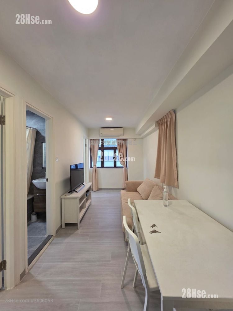 恒信大廈 租盤 2 房 , 1 浴室