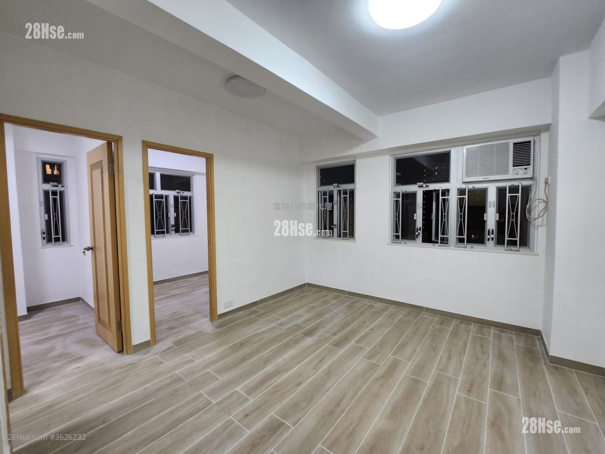 添喜大廈 租盤 2 房 , 1 浴室 407 平方呎