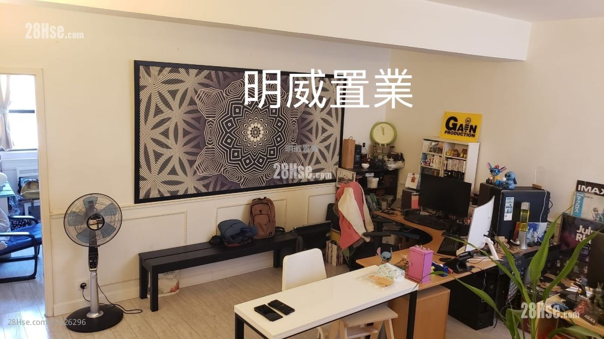 金旺樓 售盤 2 房 , 1 浴室 591 平方呎