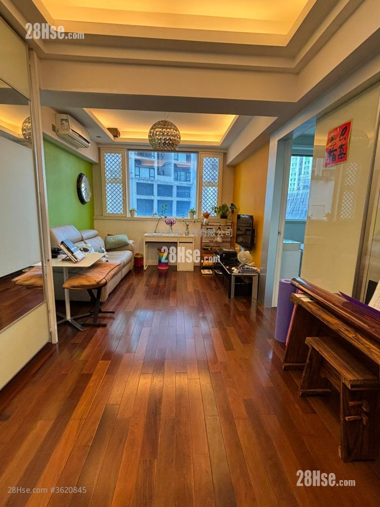 百利大廈 租盤 3 房 , 2 浴室 681 平方呎